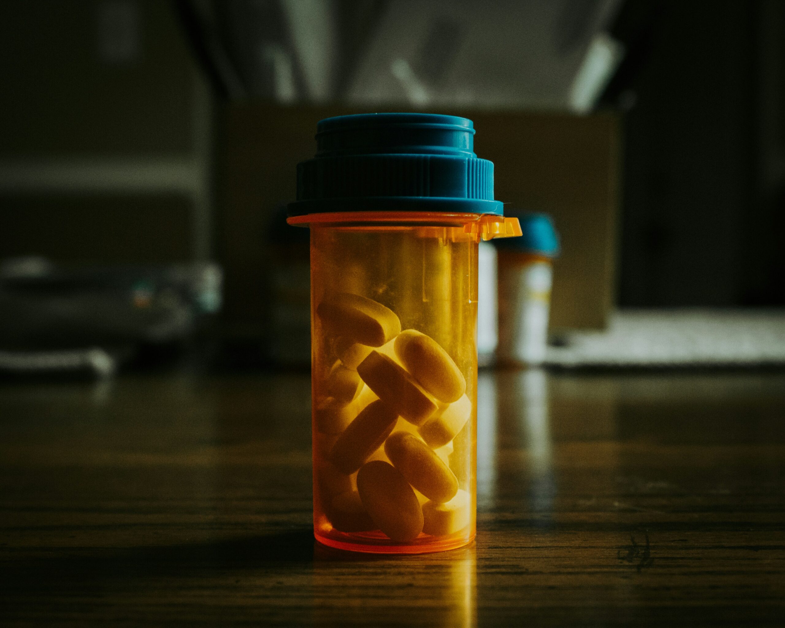 Prescription pill bottle illustrating the potential for medication errors in St. Louis